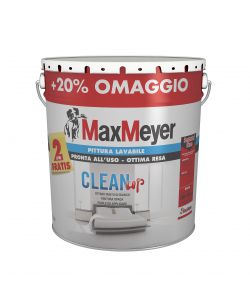 PITTURA LAVABILE BIANCA 'CLEAN UP' - 10+2 LITRI